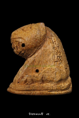 เสือสมิงอาคม​ หลวงพ่อ​ฟู​ วัด​บาง​สมัคร​ ปี2545 แกะจากไม้ขนุนตายพราย