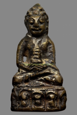 พระกริ่งหน้าอินเดีย สมเด็จพระสังฆราชแพ วัดสุทัศน์ กรุงเทพฯ ปี 2482
